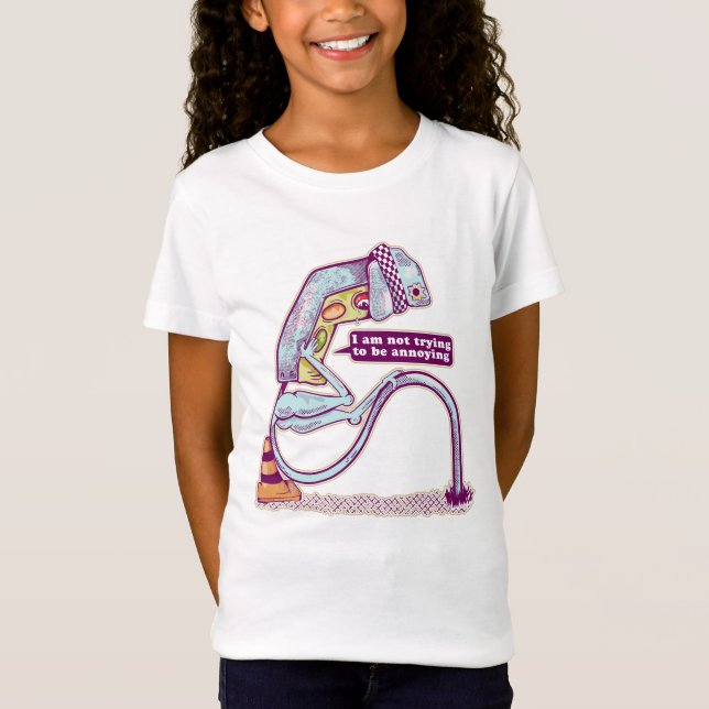 Traffic light looking sad T-Shirt (Front)