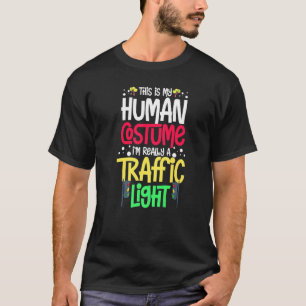 Traffic Light Sign Green Yellow Red Stop Stoplight T-Shirt