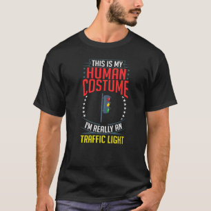 Traffic Light Sign Green Yellow Red Stop Stoplight T-Shirt