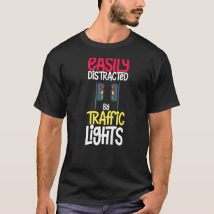 Traffic Light Sign Green Yellow Red Stop Stoplight T-Shirt