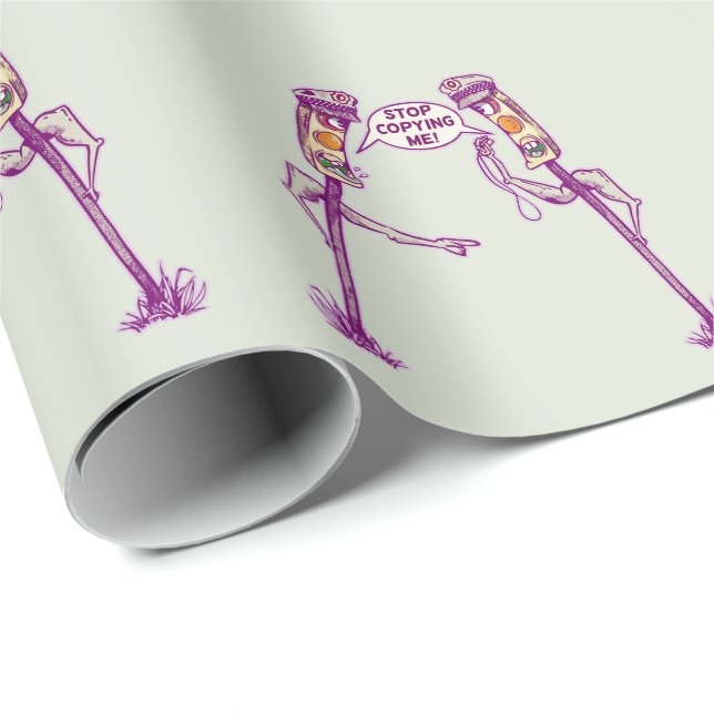 Traffic lights arguing wrapping paper (Roll Corner)