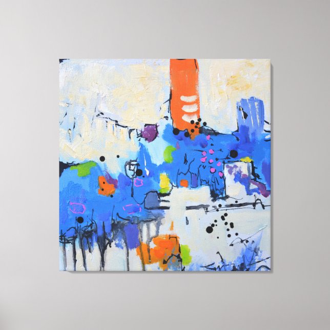 Traffic lights canvas print (Front)