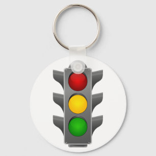 Traffic Lights Keychain