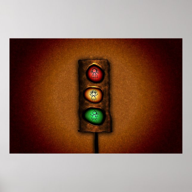 Traffic Lights Poster (Front)
