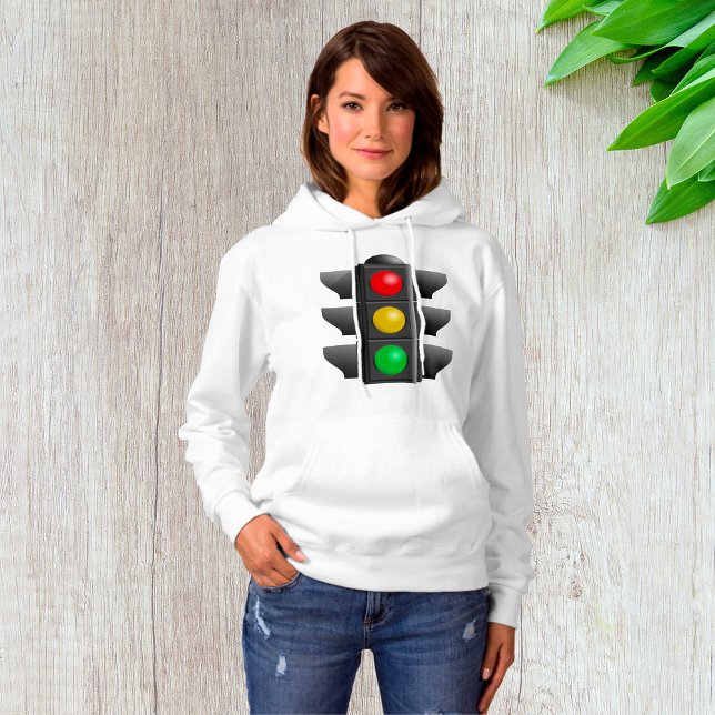 Traffic Lights Red Yellow Green Signal Hoodie (Creator Uploaded)