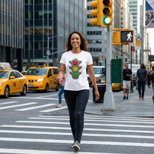 Traffic Lights Red Yellow Green Signal T-Shirt