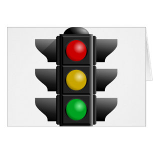 TRAFFIC LIGHTS RED YELLOW GREEN SIGNS DIRECTION