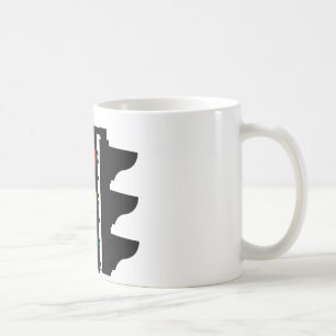 Traffic Lights Street Sign Coffee Mug