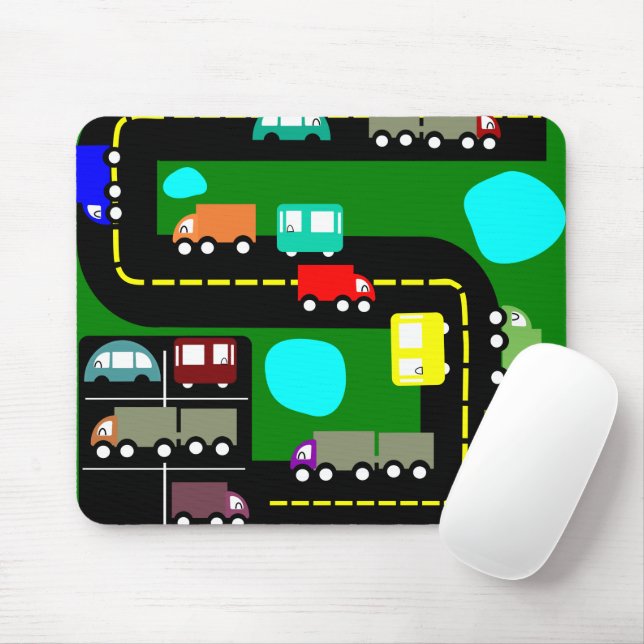 Traffic  mouse mat (With Mouse)