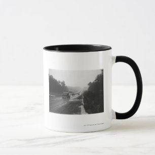 Traffic on highway mug