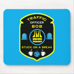  Traffic Police Officer Mouse Mat