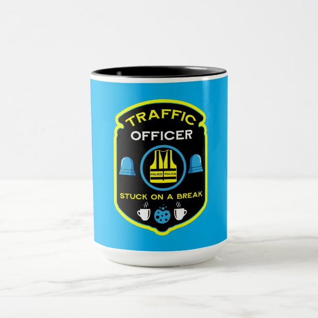  Traffic Police Officer Mug (Center)