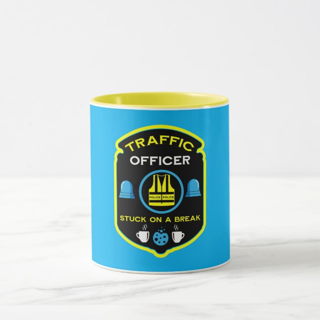  Traffic Police Officer Mug (Center)