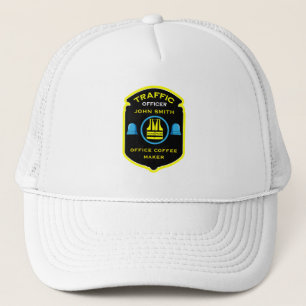 Traffic Police Officer Promotion Gift Trucker Hat
