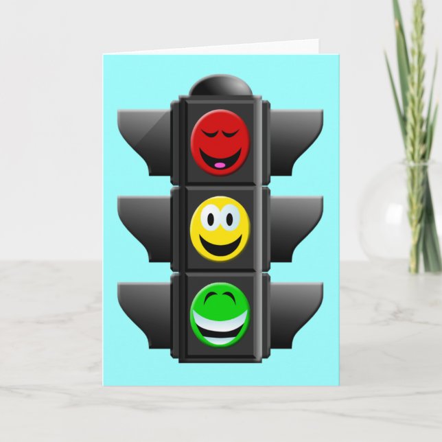 TRAFFIC SIGNAL CARD (Front)