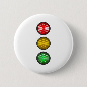 Traffic Signal Light Halloween Group Costume Idea 6 Cm Round Badge