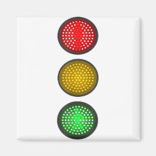 Traffic Signal Light Halloween Group Costume Idea Magnet