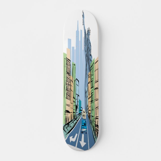 Traffic Skateboard (Front)