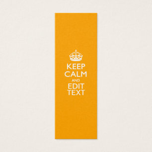 Traffic Yellow Background Keep Calm And Your Text