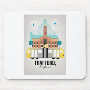 TRAFFORD, MANCHESTER MOUSE MAT