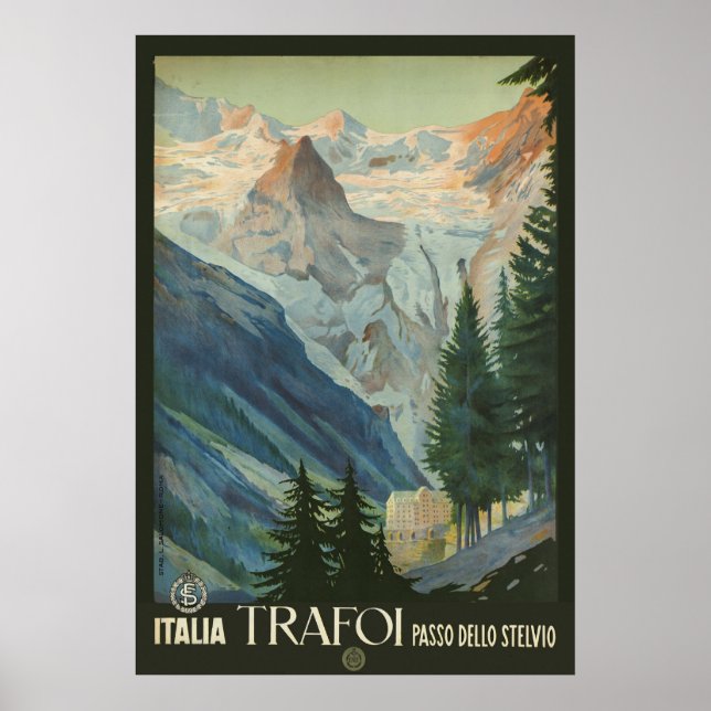 Trafoi Passo dello Stelvio Poster (Front)