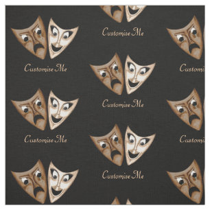 Tragedy & Comedy Fabric
