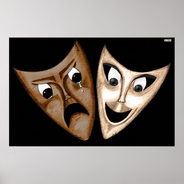 Tragedy & Comedy Poster (Front)