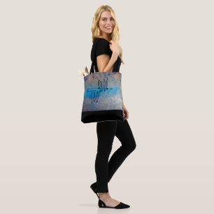 Tragetasche Blue Dog Tote Bag