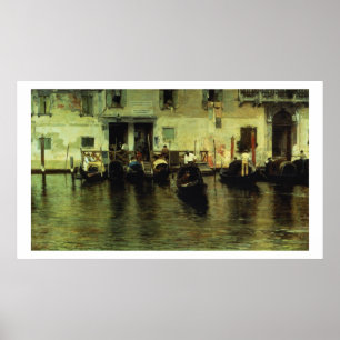 Traghetto della Maddalena, 1887 Poster