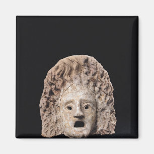 Tragic mask magnet