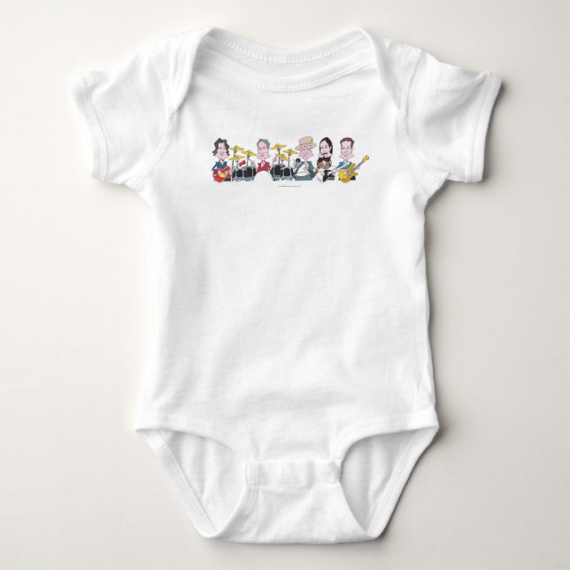 Tragically Hip Baby Bodysuit (Front)