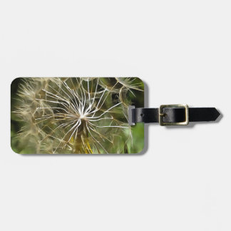 Tragopogon Wildflower Salsify Nature Lovers Art Luggage Tag