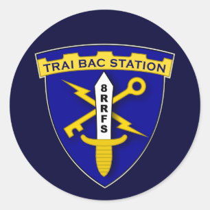 Trai Bac Station 1s Classic Round Sticker