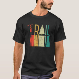 Trail Biking Rider Mtb Downhill Biker Mountain Bi T-Shirt