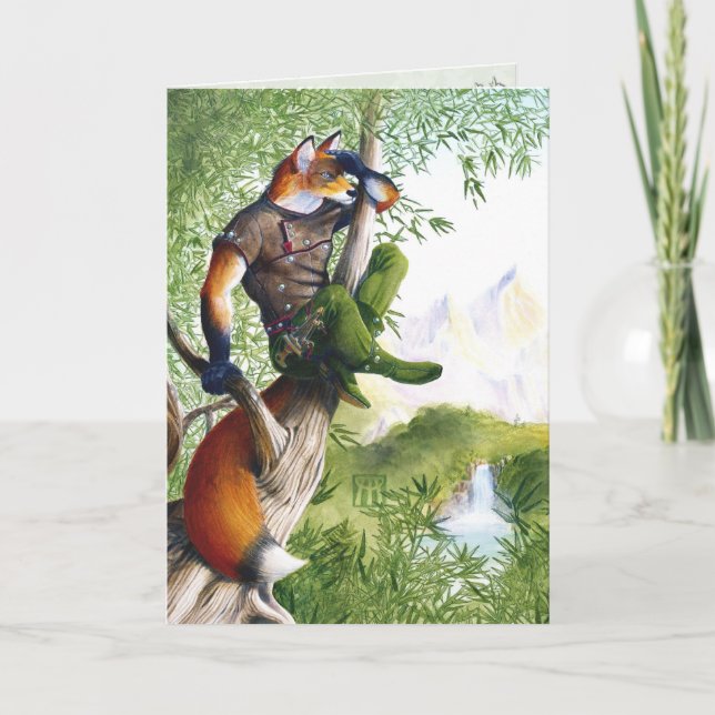 Trail Blazing Fox Card (Front)