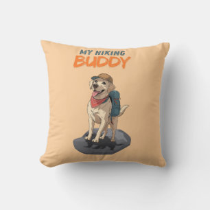Trail Buddy – Hiking Labrador Adventure Cushion