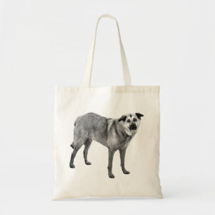 trail calm tone, tibetan mix tote bag