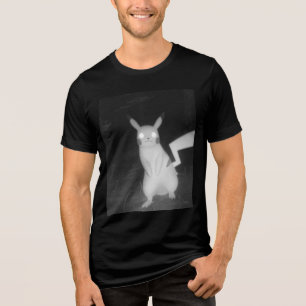 Trail Cam Pikachu: Wild & Whimsical Tri-Blend Shirt