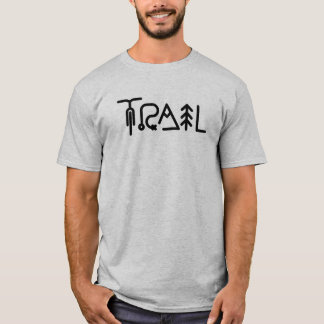 TRAIL, cycling gift for cyclist mountain biker T-Shirt