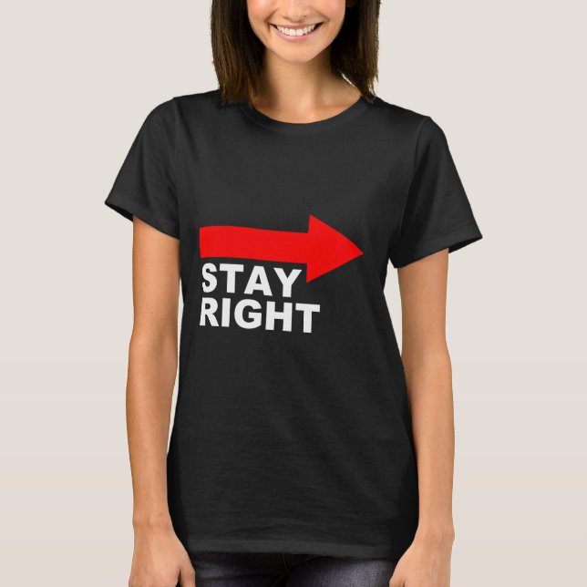 Trail Etiquette Reminder T-Shirt (Front)
