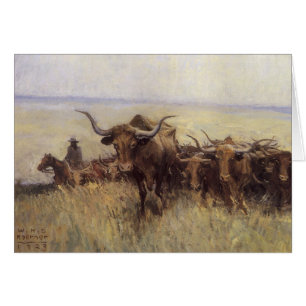 Trail Herd to Wyoming by WHD Koerner