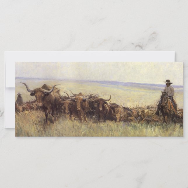 Trail Herd to Wyoming by WHD Koerner (Front)