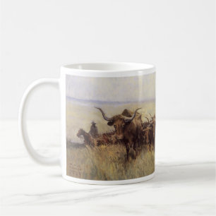Trail Herd to Wyoming by WHD Koerner Coffee Mug