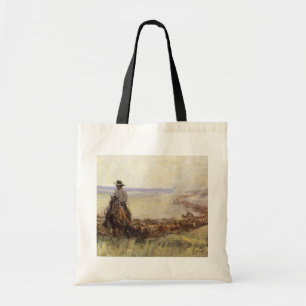 Trail Herd to Wyoming by WHD Koerner Tote Bag
