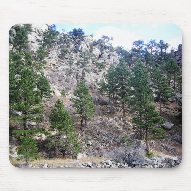 Trail in Jefferson County, Colorado Mouse Mat (Front)