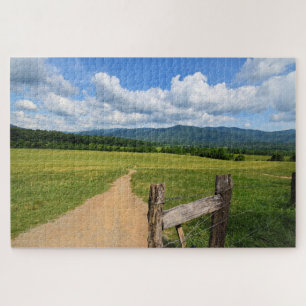 Trail into the Mountains  -  20 x 30 Jigsaw Puzzle