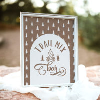 Trail Mix Bar One Happy Camper birthday