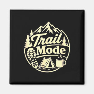 Trail mode hiking outdoor men women magnet