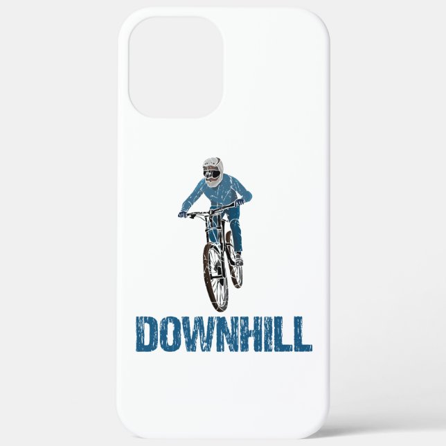 Trail Mountain Biker Downhill Case-Mate iPhone Case (Back)