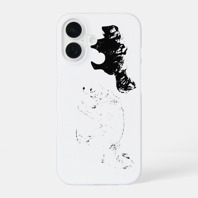 Trail Nose, Tail Flags iPhone 16 Case (Back)